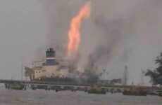 Lightning blamed for Malaysian tanker explosion