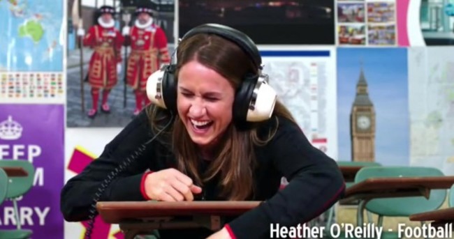 US athletes learn Cockney rhyming slang in time for London 2012 - video