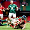 Ireland battle in Cardiff defeat but fail to overcome early O'Mahony red card