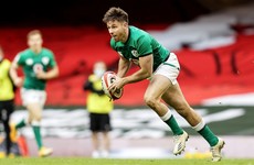 'He has been a real bonus for the coaches' - Keenan impresses at 15 for Ireland
