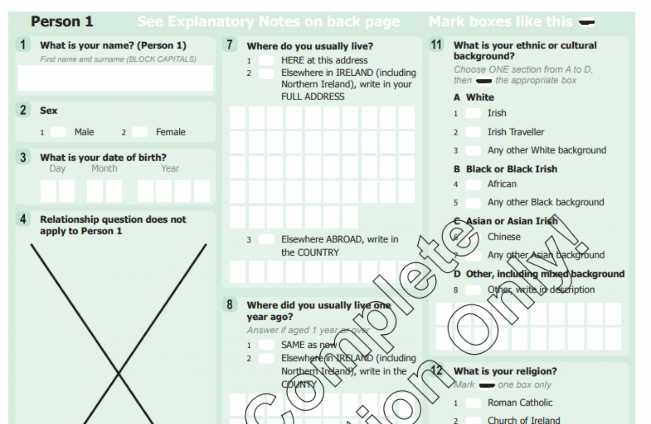 A Question On Gender Identity Wont Be In Census 2022 But May Be In Future Ones 9858