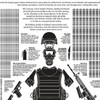 Graphic shows every piece of equipment carried by the Colorado shooter