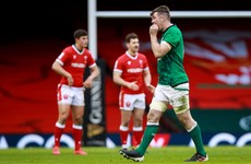 O'Mahony banned for three Six Nations games following red card against Wales
