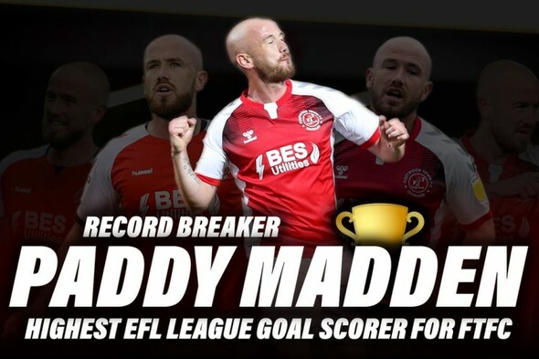 'It's been a long time coming' - Paddy Madden becomes League One club's all-time EFL top goalscorer - Vimarsana News
