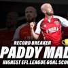 'It’s been a long time coming' - Paddy Madden becomes League One club's all-time EFL top goalscorer