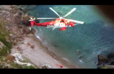 Cliff faller rescued on Howth head