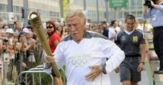 Pics, videos: Bruce Forsyth carries Olympic torch, busts several moves