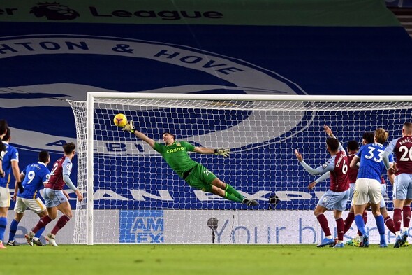 Villa goalkeeper Martinez ensures his side leave wasteful Brighton with a point - Vimarsana News