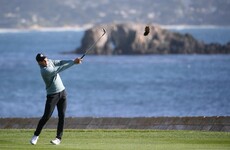 Resurgent Spieth takes two-shot lead at Pebble Beach