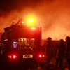 Firefighters battle huge blaze at Afghanistan-Iran border