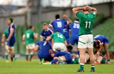 Farrell has 'mixed emotions' as Ireland's attack fails to fire against France