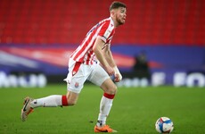 Irish defender set for spell on the sidelines after foot fracture
