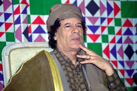 Gaddafi was killed following the uprising 10 years ago.