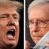 Trump steps up attack on McConnell as he continues to rage over election result