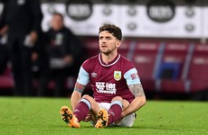Brady a doubt for weekend but Burnley confident injury not 'drastic'
