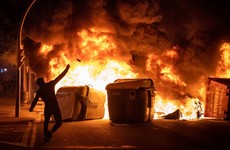 Dozens arrested after third night of rioting over jailing of rapper in Spain