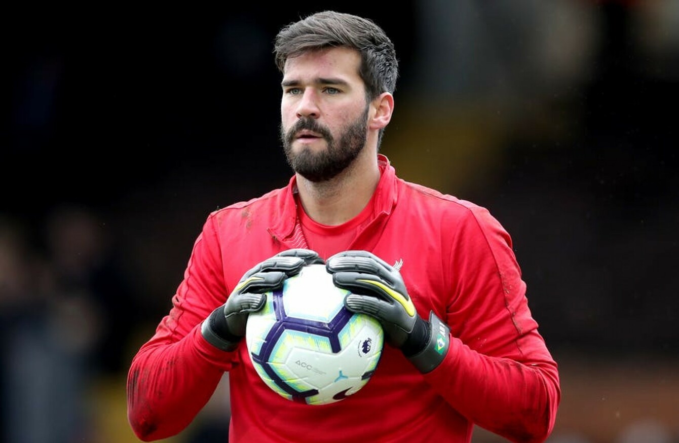 Alisson Becker Grateful For Support Following Death Of His Father In Brazil