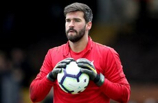 Alisson Becker grateful for support following death of his father in Brazil