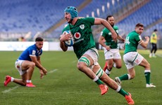 Connors takes his chance in Rome to push for Ireland start against Scotland