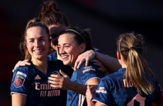 Ireland captain McCabe scores a belter as Arsenal return to winning ways