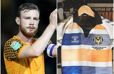 League Two club donating portion of new shirt's sales to Irish defender who was forced to retire