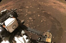 Nasa’s new Mars rover hits the dusty red road in its first test drive
