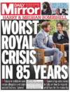 'Palace in turmoil' , 'What have they done?': UK front pages react to Harry and Meghan interview