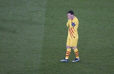 Barcelona 'gutted' at earliest European exit in 14 years
