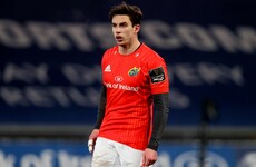 Joey Carbery to make first Munster start since injury against Scarlets