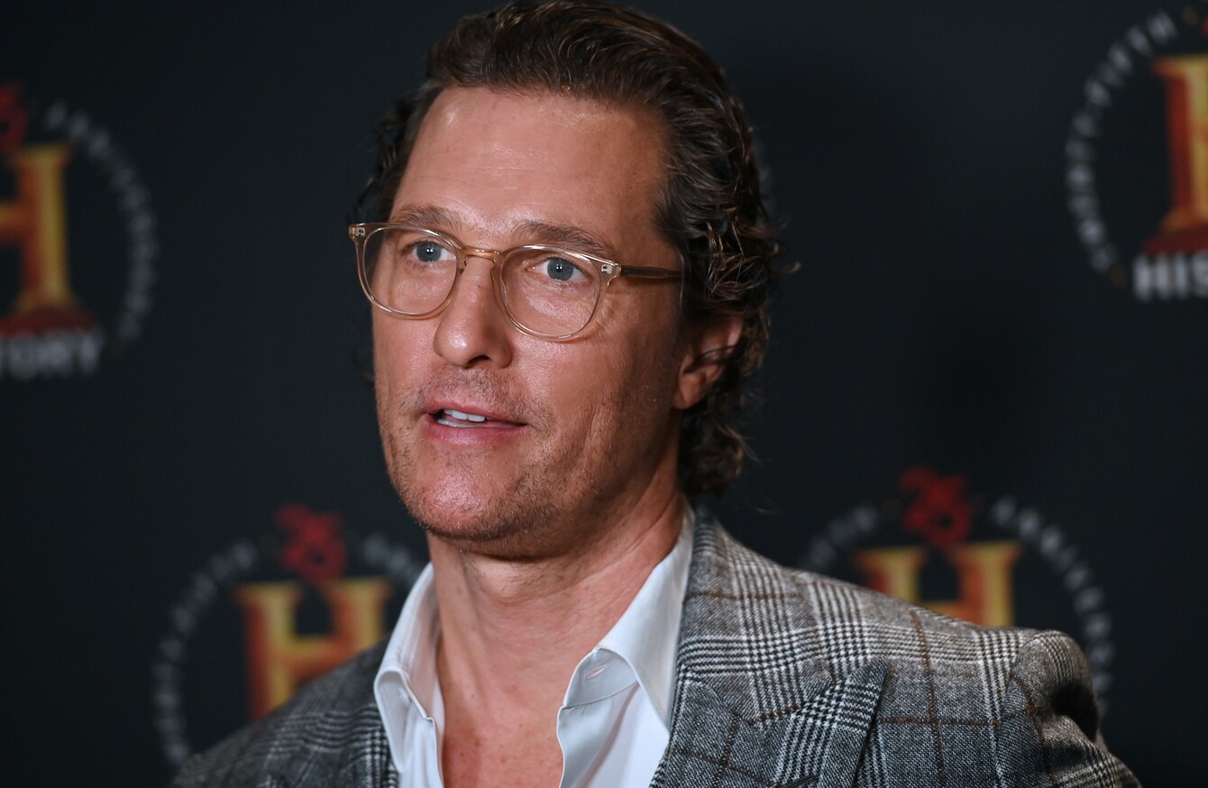 Matthew McConaughey says he's seriously considering Texas governor run