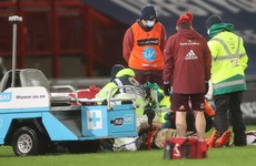 Wycherley discharged from hospital after avoiding spinal damage, Munster confirm
