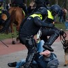 Dutch police break up anti-government protest on eve of election