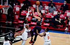 76ers continue hot form with win over Knicks