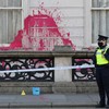 Man and woman charged after government building in Dublin city covered in graffiti