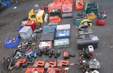 Suspected drugs and stolen power tools seized after search in Clondalkin