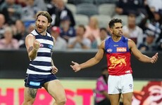 Tuohy and O'Connor star as Geelong enjoy late win over Brisbane in fiery clash