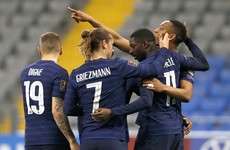 France beat Kazakhstan - Spain do an Aiden McGeady in Georgia