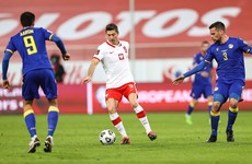 Lewandowski ruled out of World Cup qualifier with England