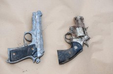 Search operation underway after gardaí find two suspected firearms in ditch in Co Cork