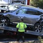 Tiger Woods driving at nearly double the legal speed limit when he crashed in California