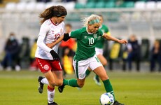 Ireland edged out by early Denmark goal but plenty of positives in Pauw's first friendly