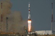 Russian-US space crew blast off to International Space Station
