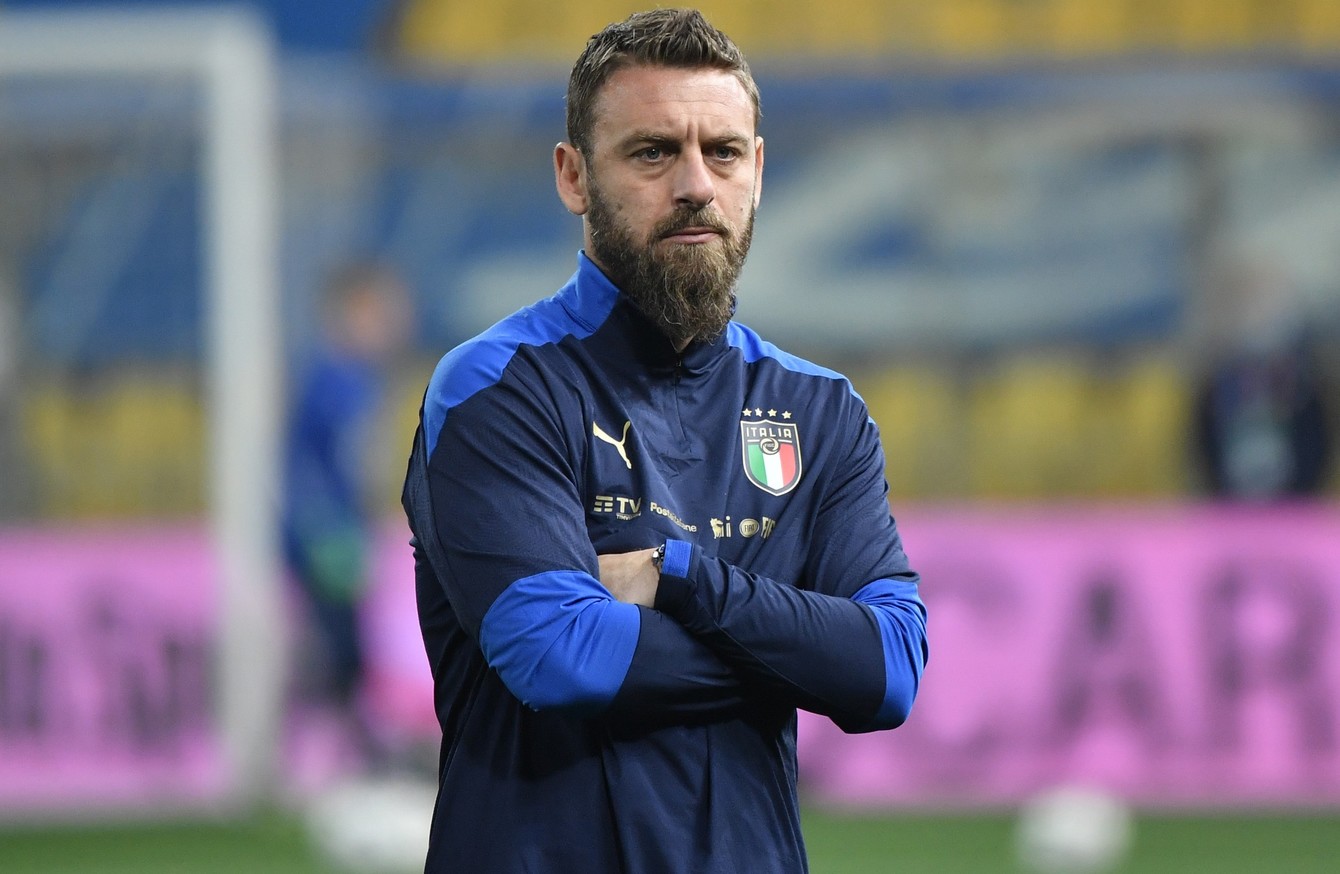 World Cup winner De Rossi hospitalised with Covid-19 - reports · The42