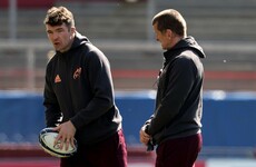 O'Mahony fit to resume training ahead of Munster's latest clash with Leinster