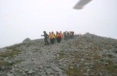 VIDEO: Here's how the Air Corps rescued a climber from Croagh Patrick