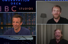 Sofa Watch: The Gleesons don't let Seth Meyers off the hook for mispronouncing their names