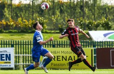 Rob Cornwall goal secures victory for Bohs in Waterford