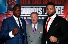 Daniel Dubois set to make ring return after injury in June