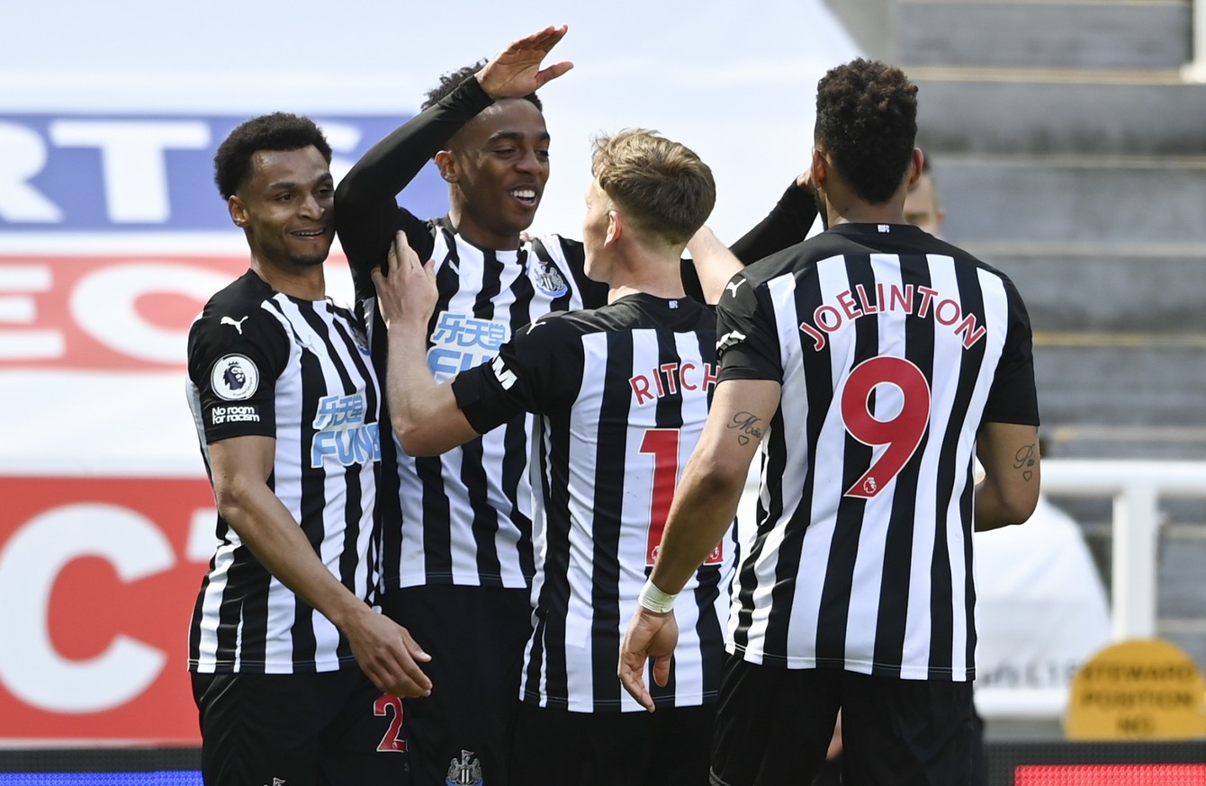 Willock scores late winner as Newcastle dent 10-man West ...
