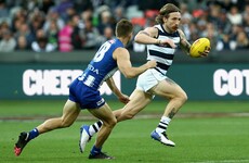 Brilliant Zach Tuohy goal helps Geelong return to victory in AFL